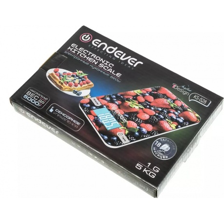 Весы кухонные Endever Skyline KS-528 - фото 9