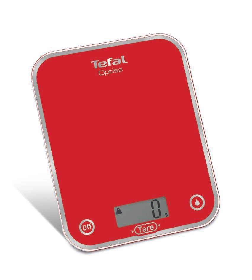 Весы кухонные электронные Tefal BC5003V2 красный