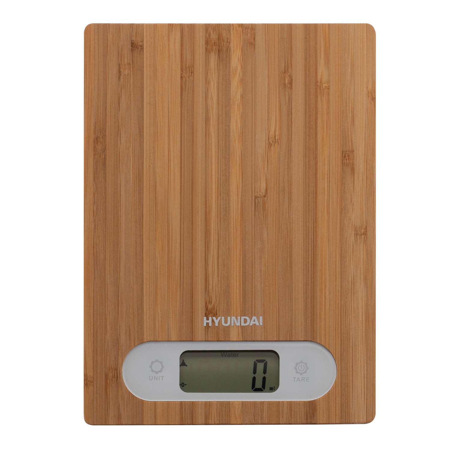Весы кухонные электронные Hyundai HYS-KB411 бамбук