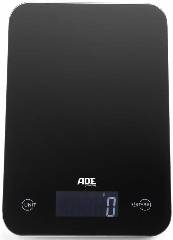 Весы кухонные электронные ADE KE863 Slim Black