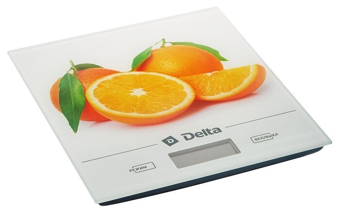 Весы кухонные электронные Delta KCE-28 Апельсин