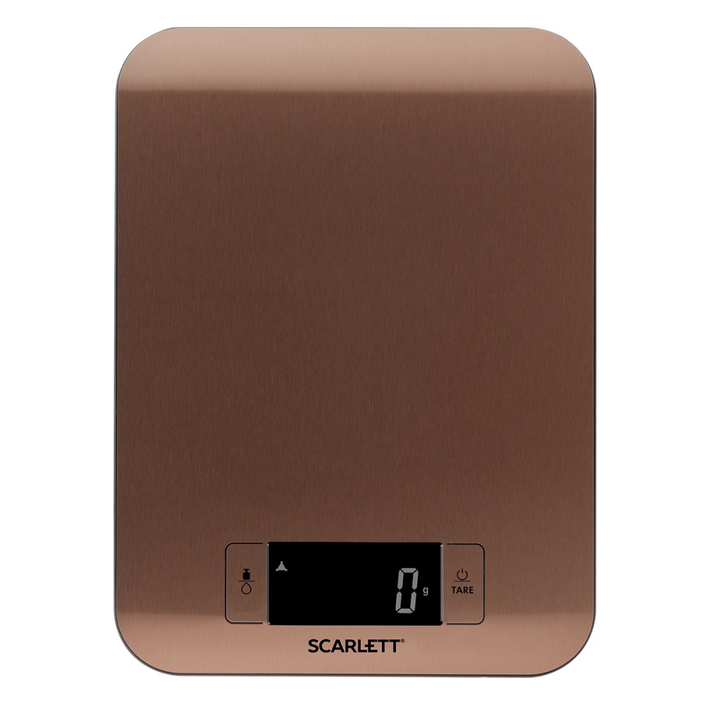 Весы кухонные электронные Scarlett SC-KS57P49 бронза