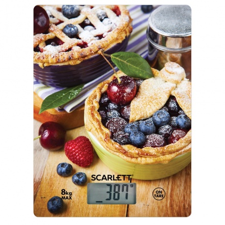 Весы кухонные электронные Scarlett SC-KS57P59 рисунок - фото 1