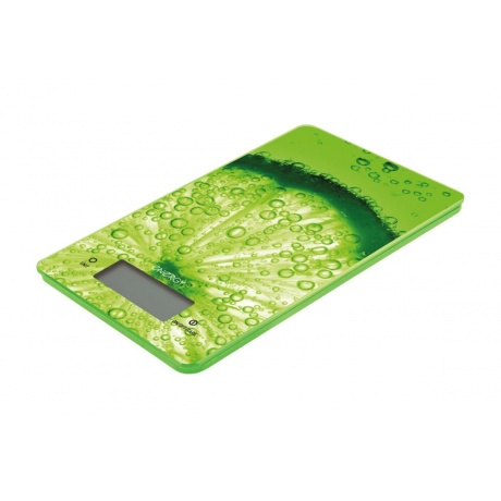 Весы кухонные электронные Energy EN-423 Лайм - фото 2