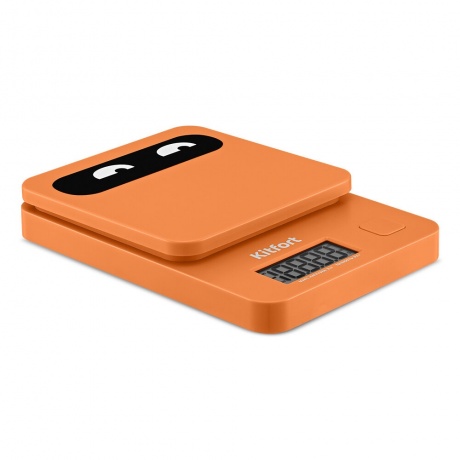 Кухонные весы Kitfort КТ-817-4 оранжевый - фото 2