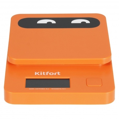 Кухонные весы Kitfort КТ-817-4 оранжевый - фото 5