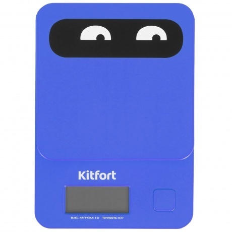 Кухонные весы Kitfort КТ-817-5 синий