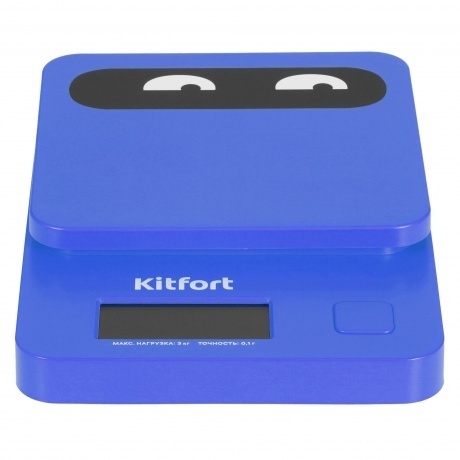 Кухонные весы Kitfort КТ-817-5 синий - фото 6