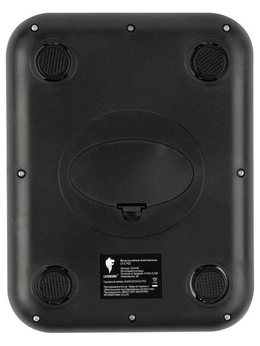 Весы кухонные Leonord электронные LE-1702 - фото 3