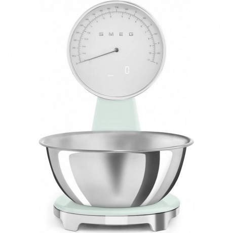 Весы кухонные Smeg KSF01PGWW пастельный зеленый - фото 1