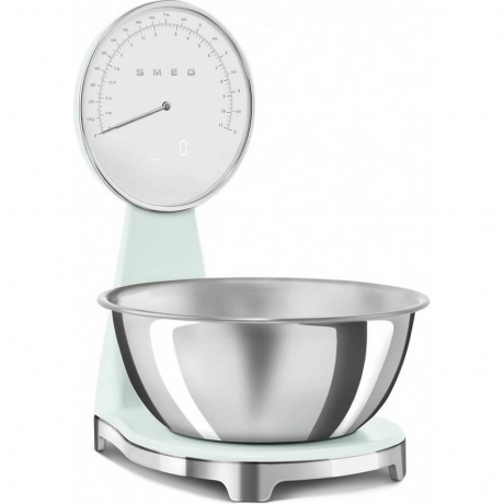 Весы кухонные Smeg KSF01PGWW пастельный зеленый - фото 7