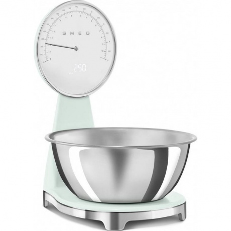 Весы кухонные Smeg KSF01PGWW пастельный зеленый - фото 8