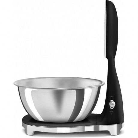 Весы кухонные Smeg KSF01BLWW черные - фото 4