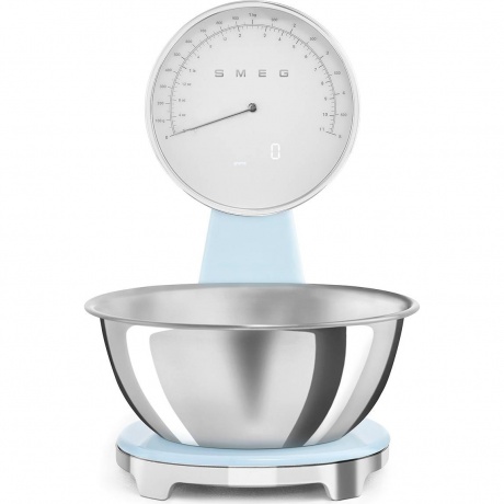 Весы кухонные Smeg KSF01PBWW пастельный голубой - фото 1