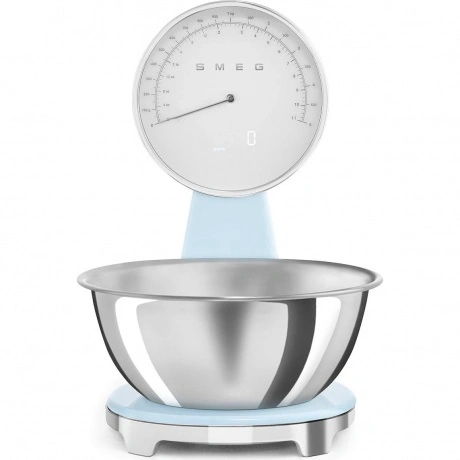 Весы кухонные Smeg KSF01PBWW пастельный голубой