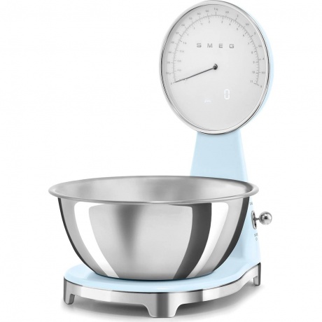 Весы кухонные Smeg KSF01PBWW пастельный голубой - фото 5