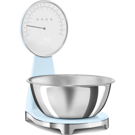 Весы кухонные Smeg KSF01PBWW пастельный голубой - фото 7