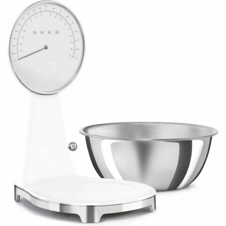 Весы кухонные Smeg KSF01WHWW белые - фото 8