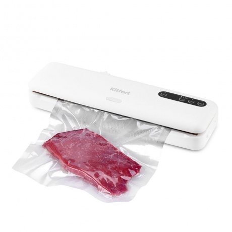 Вакуумный упаковщик Kitfort КТ-1503-1 белый - фото 3