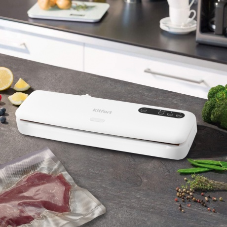 Вакуумный упаковщик Kitfort КТ-1509-2 белый - фото 4