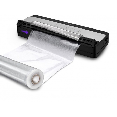 Вакуумный упаковщик Kitfort КТ-1533 110Вт черный/серебристый - фото 3