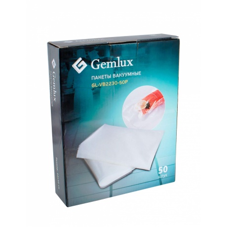 Пакеты для вакуумного упаковщика Gemlux GL-VB2230-50P (50шт) - фото 1