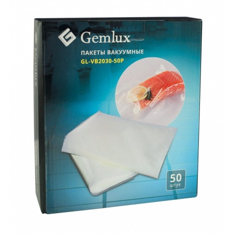 Пакеты для вакуумного упаковщика Gemlux GL-VB2030-50P - фото 1
