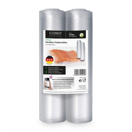 Пленка в рулоне для вакуумного упаковщика Caso 3 Sterne 20x600 1640₽
