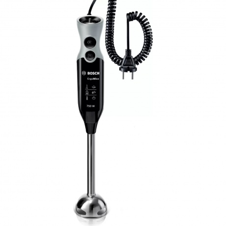 Блендер погружной Bosch MSM67170, 750 Вт, черный - фото 4