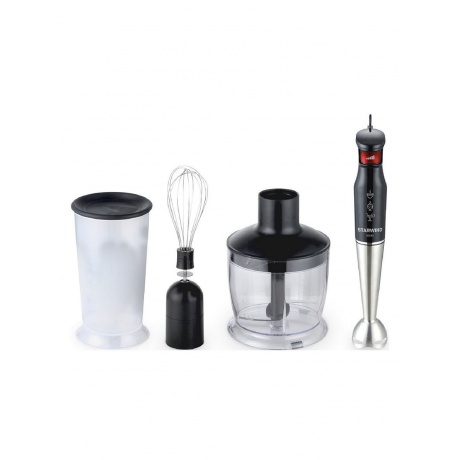 

Блендер погружной Starwind SBS3432b 800Вт черный/красный