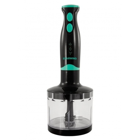 Блендер погружной Starwind SBP2322b 800Вт темно-серый/бирюзовый - фото 1