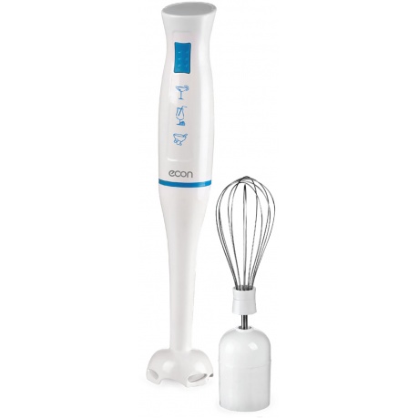 Блендер погружной Econ ECO-201HB White/Blue - фото 1