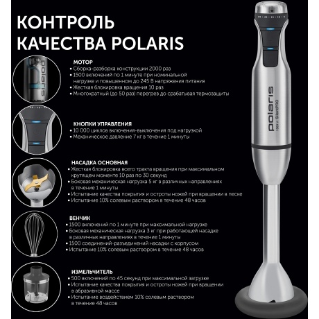 Блендер Polaris PHB 1583L Silent - фото 14