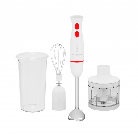 Блендер погружной Starwind SBP2242 белый/оранжевый - фото 1