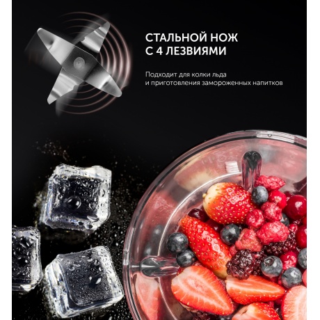 Блендер настольный Polaris PTB 0821 G - фото 13