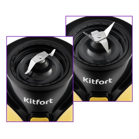 Блендер Kitfort «3 в 1» КТ-3034-5 желтый - фото 3