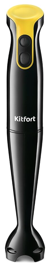 Блендер погружной Kitfort КТ-3040-5 черно-желтый - фото 1