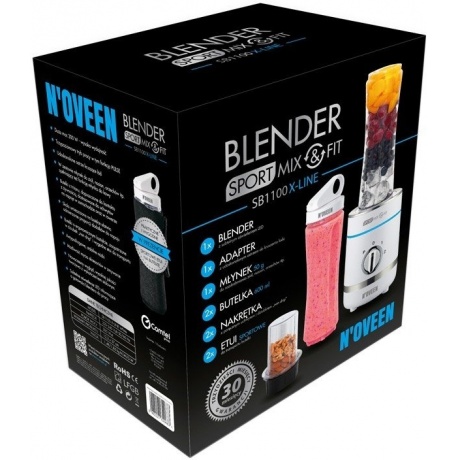 Блендер BQ SB1000 Black-Silver - фото 4