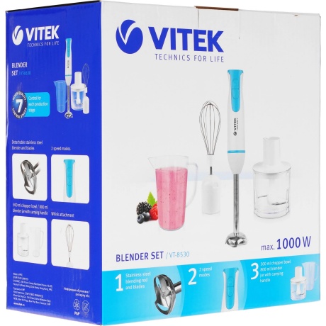 Блендер Vitek VT-8530 - фото 12