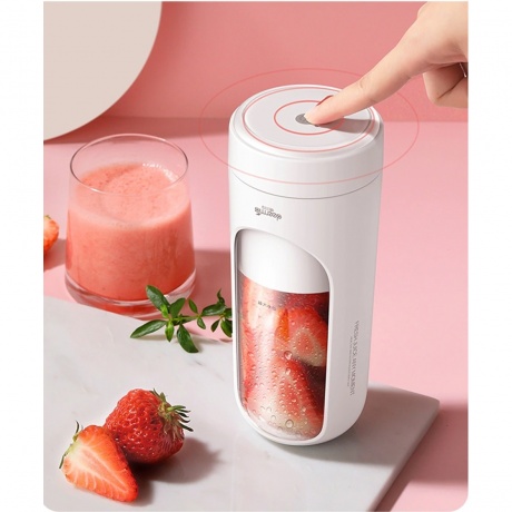 Блендер портативный Deerma Portable Electric Juicer DEM-NU30, белый - фото 7