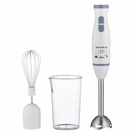 Блендер погружной Supra HBS-696 700Вт белый/серый - фото 1