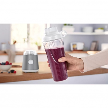 Блендер стационарный Bosch MMB2111T, 450 Вт. серебристый - фото 25