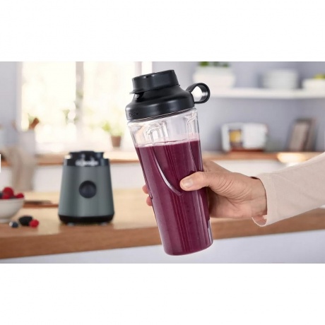 Блендер стационарный Bosch MMB2111S, 450 Вт, серый - фото 7