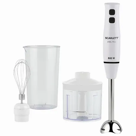 Блендер Scarlett SC-HB42F06 погружной белый