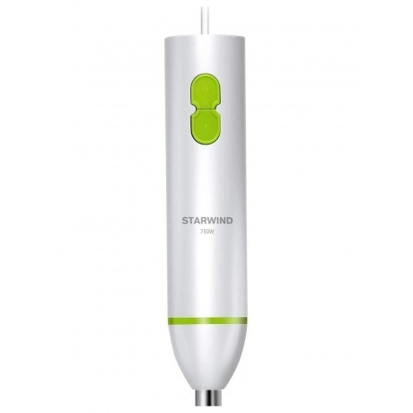 Блендер погружной Starwind SBP1113 750Вт белый/зеленый - фото 3