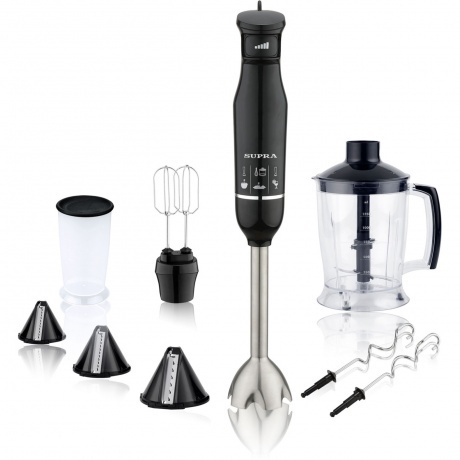 Блендер погружной Supra HBS-750 1000Вт черный - фото 1