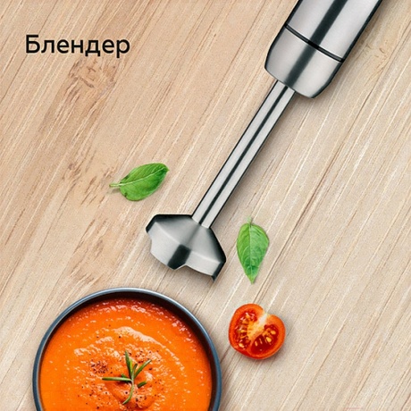 Блендер погружной BQ HB1032SS Черный-Стальной - фото 11