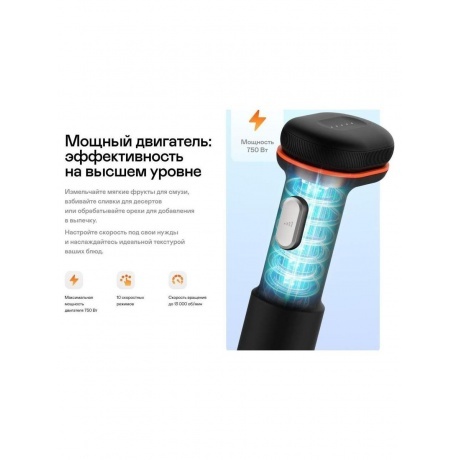 Блендер погружной беспроводной Garlyn FreedomCook HB1 - фото 24