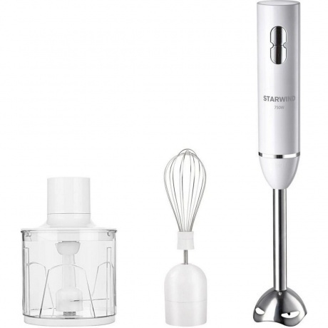 Блендер погружной Starwind SBP1111 750Вт белый - фото 6