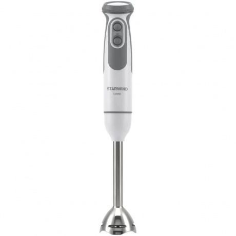 Блендер погружной Starwind SBP3242 1200Вт белый/серый - фото 2